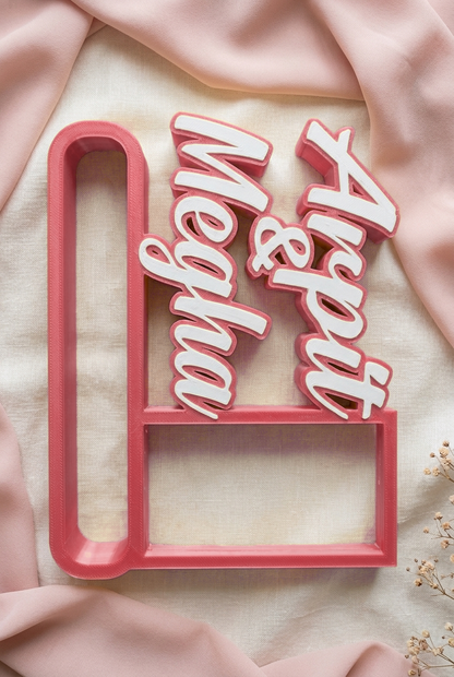 EverUs — Personalized Couple Name Photo Frame