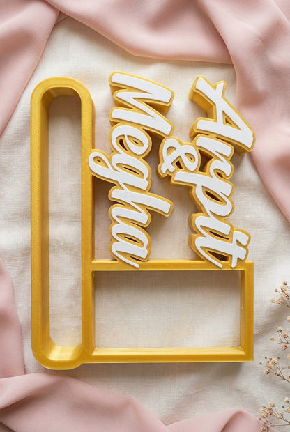 EverUs — Personalized Couple Name Photo Frame